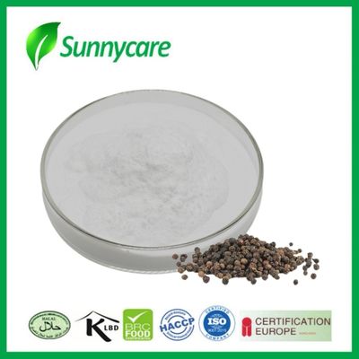 Ekstrakt z czarnej papryki Piperine Powder CAS 7780-20-3 Piper Nigrum poprawia trawienie